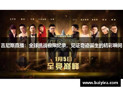 吉尼斯直播：全球挑战极限纪录，见证奇迹诞生的精彩瞬间